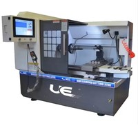 Machine de découpe diamantée automatique pour jantes en alliage de voiture certifiée CE UE, machine de réparation et de redressage de jantes CNC
