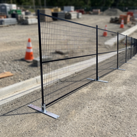 Panneau de clôture temporaire 2026 Canada 2m en métal galvanisé écologique 6x9,5ft – Matériel de chantier standard canadien