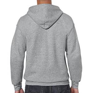 Vêtements de rue en gros, veste légère pour homme, logo imprimé brodé personnalisé, sweat-shirt à capuche oversize à fermeture éclair pour homme - Product Image 6