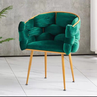 Fauteuil Bulle de Luxe, Tabouret de Maquillage au Design Moderne, Chaise de Coiffeuse pour la Maison, la Chambre, le Bureau, le Salon, pour le Nail Art, Chaise Bread