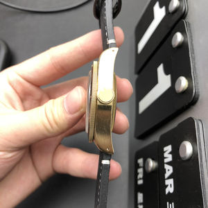 Endesign Luxury 41mm Sapphire Wristwatch with 10ATM <b>Mechanical</b> Miyota Movement Custom Leather Strap Top End <b>Design</b> - Product Image 4