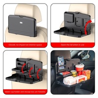 Plateau pliable pour siège de voiture, vente en gros d'usine, logo personnalisé, faible MOQ pour les accessoires automobiles