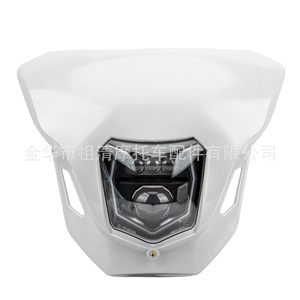ไฟหน้ารถมอเตอร์ไซค์ Zuqing ดีไซน์หน้าผี ไฟ LED สีแดง สำหรับ Honda Crf450l Crf450rl - Product Image 4