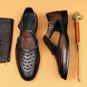 Botas Chelsea clásicas de cuero de una pieza con corte en ángulo para hombre, hechas a mano, para bodas de primavera - Product Image 4