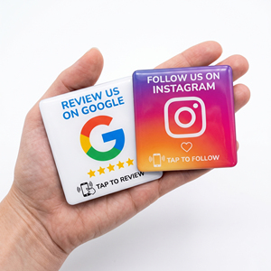 Etiqueta NFC NTAG213 de Epoxi Cristalina Impermeable, Escanea <span class=keywords><strong>para</strong></span> Reseñar en <span class=keywords><strong>Google</strong></span>, Calificación Comercial, Gran Venta - Product Image 2