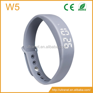 W5P มัลติฟังก์ชั่น USB LED สร้อยข้อมืออัจฉริยะ 3D เครื่องนับก้าวและเครื่องวัดการนอนหลับและเครื่องนับแคลอรี่สีดำเครื่องนับแคลอรี่ - Product Image 6