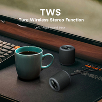 OZ-H5 Petit haut-parleur avec son haute résolution, basses et aigus améliorés, Bluetooth sans fil V6.0, portable pour le home cinéma et la scène