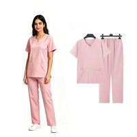 Tenues médicales blanches professionnelles – Ensembles de blouses et pantalons d'infirmière adaptés à divers environnements de travail