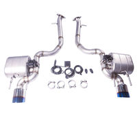Système d'échappement arrière en acier inoxydable SUS304 pour Lexus IS250 IS300 IS350 2.5L 3.5L, silencieux, diffuseur OEM, installation par clip
