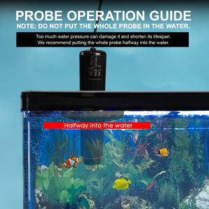 Sonda Inteligente de Calidad del Agua 7 en 1 con WiFi, Monitor en Tiempo Real para Acuarios e Hidroponía, para pH, TDS, EC, Temperatura, Salinidad, ORP, S.G. - Product Image 5