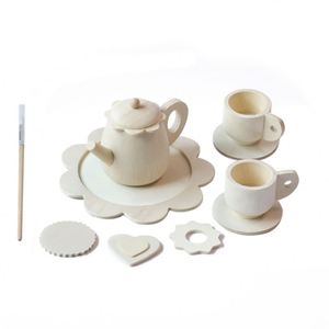 儿童花园涂鸦绘画艺术木制手工Diy小画板套装玩具 - Product Image 3