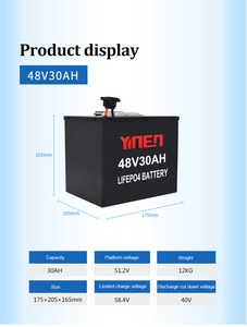 Batería de Iones de Litio para Carritos de Golf con MSDS Incluido, 72V 60V 48V 30AH 50AH, para Bicicletas y Triciclos, Modelos YN1230, YN6030 y YN7230 48V Ind - Product Image 4