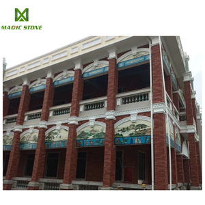 Không thấm nước Ốp tường trang trí Trọng lượng nhẹ mỏng uốn cong an toàn MCM linh hoạt đá phải đối mặt với gạch - Product Image 2