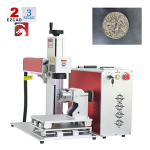 Máquina de Marcado Láser de Fibra UV CO2, Superventas, Ideal para Imprimir Fotos en Collares y Anillos de Aves, con Placa de Control JPT Mopa MM3D de 60W - Product Image 1