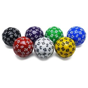 Lot de <span class=keywords><strong>dés</strong></span> <span class=keywords><strong>à</strong></span> 60 <span class=keywords><strong>faces</strong></span> (D60) en acrylique de 37 mm, grands <span class=keywords><strong>dés</strong></span> polyédriques pour RPG, DND et jeux de société |   Fournisseur en gros - Product Image 1