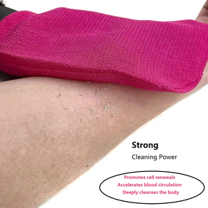 Di alta qualità marocchino Kessa guanto coreano esfoliante Scrub guanto da viscosa per il corpo del bagno direttamente dal fornitore - Product Image 4