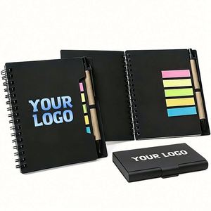 Cuaderno de Papel Kraft con Logotipo Personalizable al por Mayor, Bloc de Notas Portátil con Bolígrafo para la Escuela, Negocios, Regalos Promocionales Creativos - Product Image 1