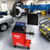 Équilibreuse de roues automatique de haute qualité Coseng SP802, équipement de levage pour alignement des roues, machine à changer les pneus
