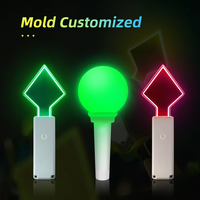Ballon LED personnalisé avec logo, contrôle par application, télécommande DMX pour fête, concert, événement, lumière RGB, ballon portatif, piles AAA, certifié CE