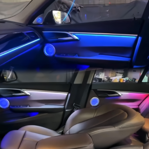 Kits d'éclairage d'ambiance pour voiture SJC 64 couleurs pour <span class=keywords><strong>BMW</strong></span> Série <span class=keywords><strong>1</strong></span> F52/F40 2016-2023, accessoires de voiture Symphony, décoration intérieure pour mise à niveau - Product Image 3