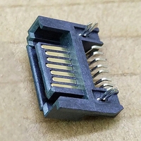 SATA 7 broches femelle Type A aiguille SATA 7P 90 degrés connecteur Port Interface disque dur prise SATA PCB DIY