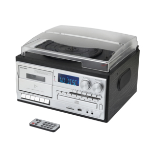 Tutto In uno Home <span class=keywords><strong>Radio</strong></span> Am Fm fonografo CD riproduci giradischi USB con altoparlanti incorporati in vinile giradischi - Product Image 4