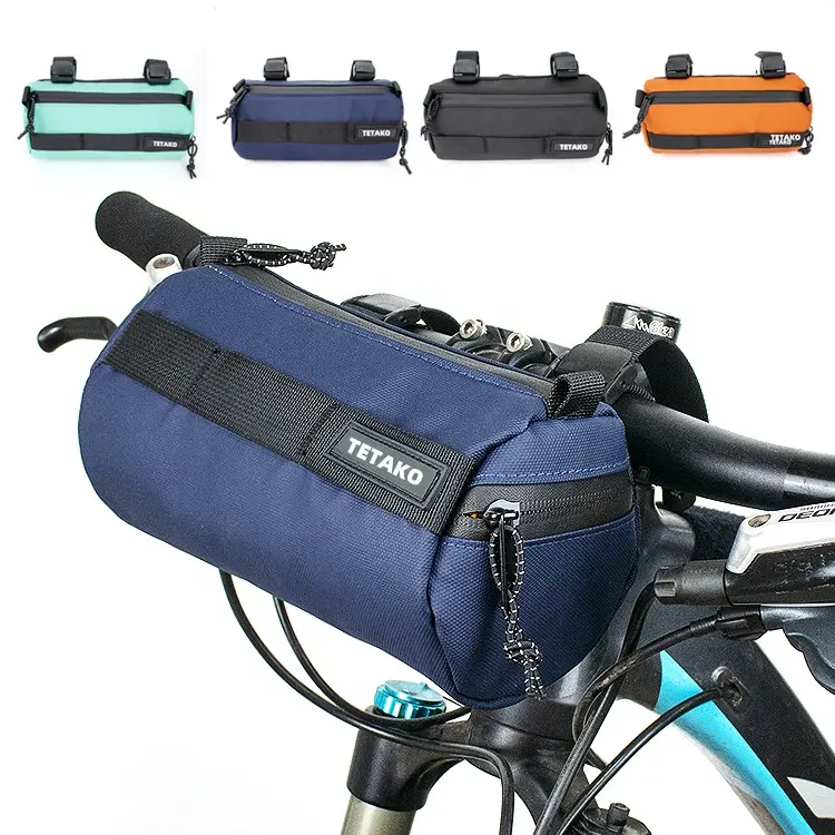 Benutzer definierte Outdoor wasserdichte Fahrrad Vorder rohr Fahrrad rahmen Lenker Tasche für Fahrräder