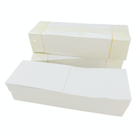 Étiquette en papier thermique pour balance électronique, résistante à l'eau et aux solvants, découpée à la forme, -50°C à 90°C, adhésif acrylique FDA, code-barres
