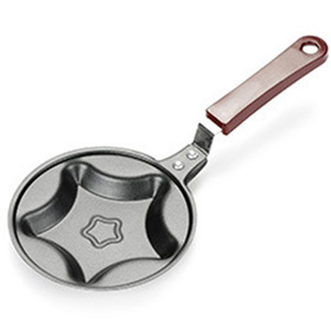 Mini Heart-shaped Metal Frying <b>Pan</b> Non-Stick Enamel Coating Small Kitchen Cookware Breakfast <b>Pan</b> - Product Image 2