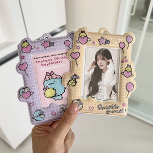 Porte-cartes de visite en PVC de 4 pouces, style <span class=keywords><strong>dessin</strong></span> <span class=keywords><strong>animé</strong></span> japonais, motif chat banane, pour cartes d'identité scolaires, cartes repas, albums et petites cartes - Product Image 6