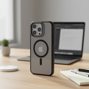 Funda Magnética Mate para Apple iPhone 16 Pro con Soporte y Protección de Cámara, Diseño de Armadura de TPU y PC - Product Image 2