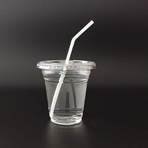Venta al por mayor personalizado 10 12 14 16 20 24 oz taza de plástico transparente desechable para mascotas con tapa plana de cúpula para <span class=keywords><strong>café</strong></span> helado - Product Image 2