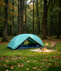 Carpa de Camping Personalizada para Exteriores, Diseño de Arco con Postes de Aluminio, Carpa Ligera para Dos Personas, Ideal para Senderismo en Montaña - Product Image 5
