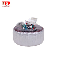 Transformateur toroïdal compact 125VA 220V vers 2x14V ultra silencieux pour système d'amplification audio automobile