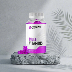 Gommes multi-vitamines de supplément santé de haute qualité de fournisseur indien au prix de gros Marque personnalisée/Private Label - Product Image 1