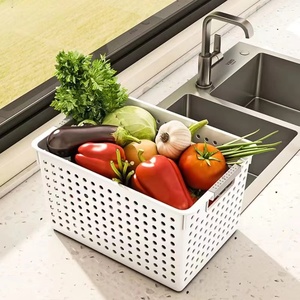 กล่องเก็บของพับได้ทรงสี่เหลี่ยมผืนผ้า ขนาด 35 ลิตร วัสดุพลาสติก สไตล์คลาสสิก สำหรับเก็บขนม ของเล่น ใช้ในหอพัก ห้องครัว หรือวางบนโต๊ะ - Product Image 4