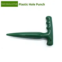 Outil de jardinage HUAFU modèle 042, perforateur de trous pour semis, planteur, cultivateur en plastique PP