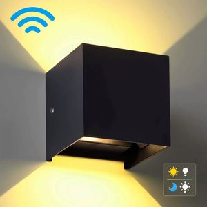 Modern Remote APP Control <b>Motion</b> <b>Sensor</b> <b>LED</b> Wall Sconce RGB <b>Light</b> Rechargeable Cordless Bedside Lamp Magnetic Long-Lasting Dual - Product Image 2