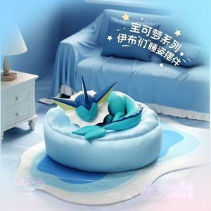 Giocattolo di Tendenza 2025: <span class=keywords><strong>Serie</strong></span> Anime Pokemoned Eevee <span class=keywords><strong>Friends</strong></span> Sleeping, Blind Box con Figure Ornamentali - Product Image 5