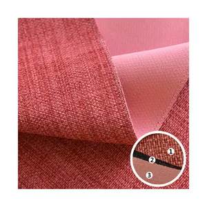 Bolla — tissu pour rideau occultant en polyester 100%, rideau anti-microbien pour le salon, prix d'usine