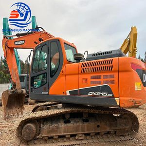 Precio de Fábrica, Excavadoras Usadas Doosan Dx215-9C, Excavadora de Orugas Mediana de 21 Toneladas, Doosan DX215 DX210-9C en Venta - Product Image 2