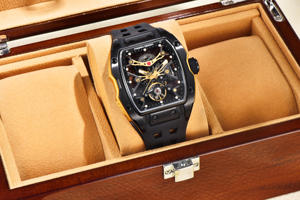Reloj de Lujo para Hombre PAGANI DESIGN YS018, Nuevo Modelo Alien con Fondo Transparente, Movimiento Visible, Cristal de Zafiro, Automático - Product Image 3