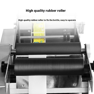 CH-50 mô hình điện bán tự động động cơ điều khiển lon chai/lọ thùng carton máy dán nhãn nước rửa tay bia đóng hộp - Product Image 5