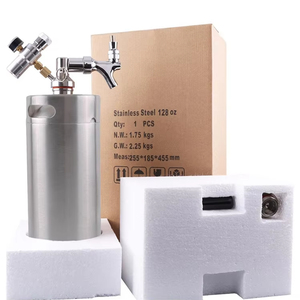 Mini Stainless Steel 304 <strong>5</strong> <strong>Litre</strong> Sliver Color <strong>Beer</strong> <strong>Keg</strong> System Draft Dispenser Bucket Industrial Gas Beverage Empty <strong>Beer</strong> <strong>Keg</strong> - Product Image 5
