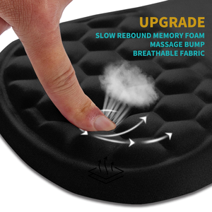 <span class=keywords><strong>Tapis</strong></span> <span class=keywords><strong>de</strong></span> <span class=keywords><strong>souris</strong></span> <span class=keywords><strong>ergonomique</strong></span> Support <span class=keywords><strong>de</strong></span> poignet, Repose-poignet <span class=keywords><strong>Tapis</strong></span> <span class=keywords><strong>de</strong></span> <span class=keywords><strong>souris</strong></span> Soulagement <span class=keywords><strong>de</strong></span> la douleur du <span class=keywords><strong>canal</strong></span> <span class=keywords><strong>carpien</strong></span> Mousse à mémoire intégrée Pente Massage Bulge - Product Image 4