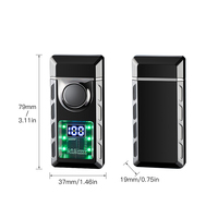 Vente en gros Briquet à gaz à induction intelligent Commutation du feu à commande vocale pour cigarette emballé dans une boîte cadeau