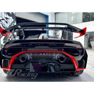 JZRacing Nuevo Panel Lateral Trasero de Fibra de Vidrio STO para Auto, Excelente Compatibilidad con <span class=keywords><strong>Audi</strong></span> y Otros - Product Image 3