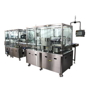 Máquina de Enchimento e Tampagem para Soluções de Bioquímica e Cultura Celular, 40-80 BPM, 1-5ml, Motor em Aço Inoxidável com Vidro - Product Image 1