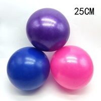 Mini balle de yoga en PVC de 25cm de 9 pouces pour l'entraînement à domicile
