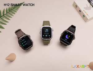 Neuheit H12 Modische Smartwatch für Herren mit BT-Anruf, Android/IOS-kompatibel, Blutsauerstoff- und Herzfrequenzmessung, Fitness- und Sport-Tracking - Product Image 5